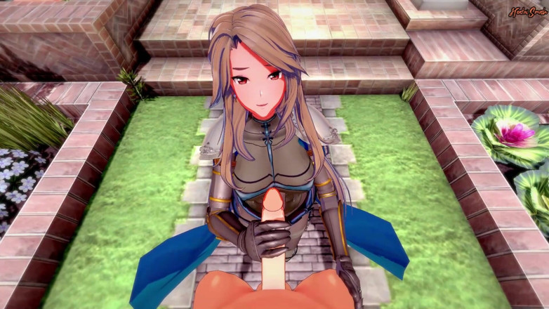Hentai Smash: Katalina swallows your cum then fucked doggystyle from your POV -...