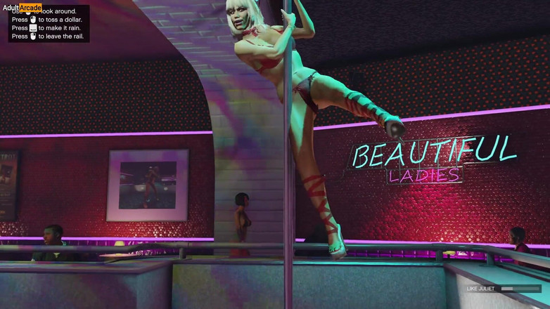 LewdArcade: Gta 5 - Strip Club [część 03] Without Nude Mod [18+] Gta V V V1.0.3095...