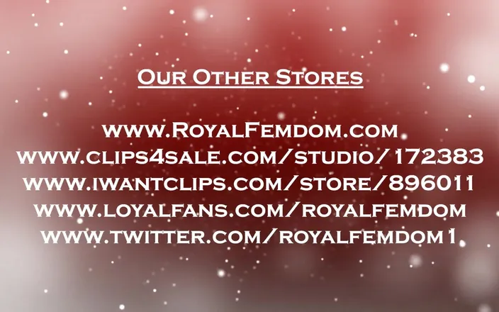 Royal Femdom: Human Toilet Paper on Duty
