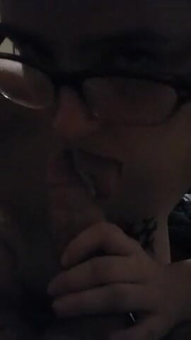 Orangecrow: Hot tattooed teen loves Stepdaddy's cum