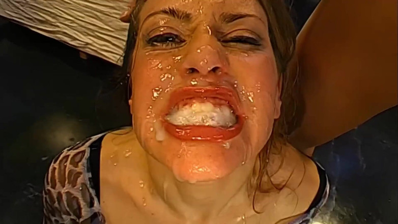 GGG John Thompson Classic Retro: Hot Blonde Gangbang Cumslut Demands Every Load