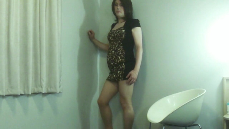 EmmaLeeTV - Nylon Fetish Tranny: Abaulando, meia-calça e bunda abertas