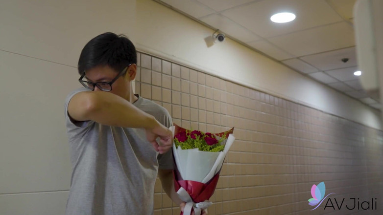 AV Jiali: Sacanagem estudante Stacy escolhe bad-boy em vez de nerd