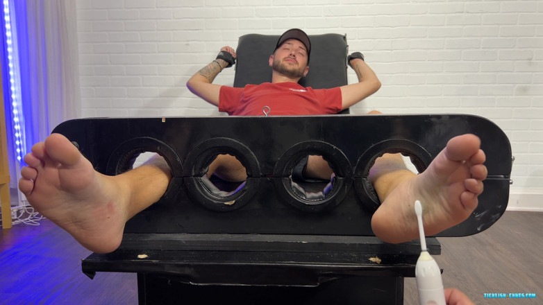 Ticklish Chubs: Dimitri Tickled &amp; Jerked