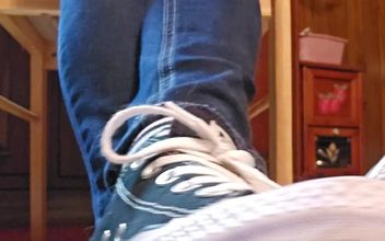 Get Down and Clean My Converse