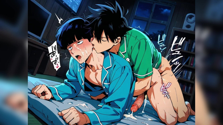 Office boy: Gay Friends Fuck at Night