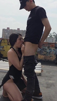 Alissa Laurex Gets Fucked by the Thief Who Was Going to Rob Her
