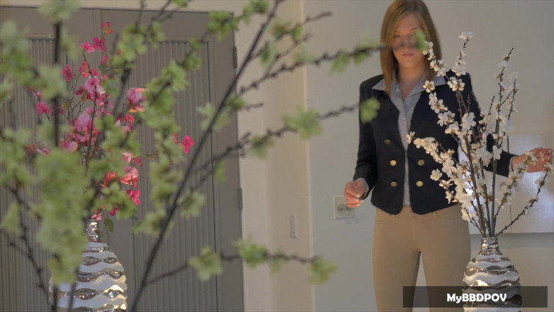 MyBigBlackDickPOV: Nadržená lesbička Jennifer White a Mason se spojili