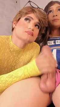 Ken vášnivě kouří tvrdý penis Aline Costy