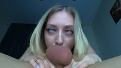 Got a Throatpie by Taking a Dick to the Very Balls