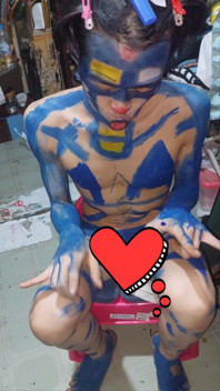 The Clown Is Permanently Painted.
