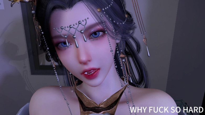 Why fuck so hard: 3D süße cosplay asiatische MILF wurde so hart gefickt