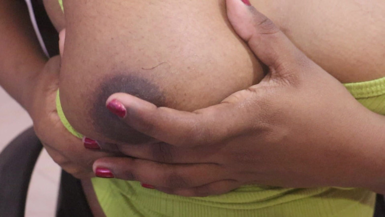 Indian teen girl: Indická Mallu dívka mléko