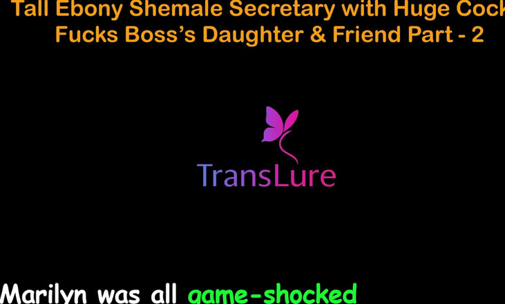 TransLure: เรื่องเย็ดเสียงภาษาอังกฤษ - เลขาสาวสองผิวดําตัวสูงที่มีควยใหญ่ - เย็ดลูกเลี้ยงสาวและเพื่อนของเจ้านาย - ตอน 2