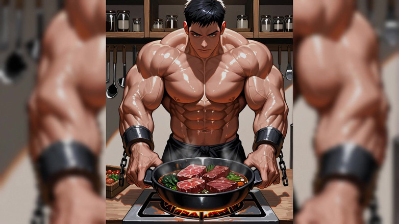 Erotic Man: Ai Muscle Hunks Cooking