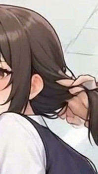 Waifu secretary pov - cewek sange dengan stoking nilon lagi asik pemanasan - close up