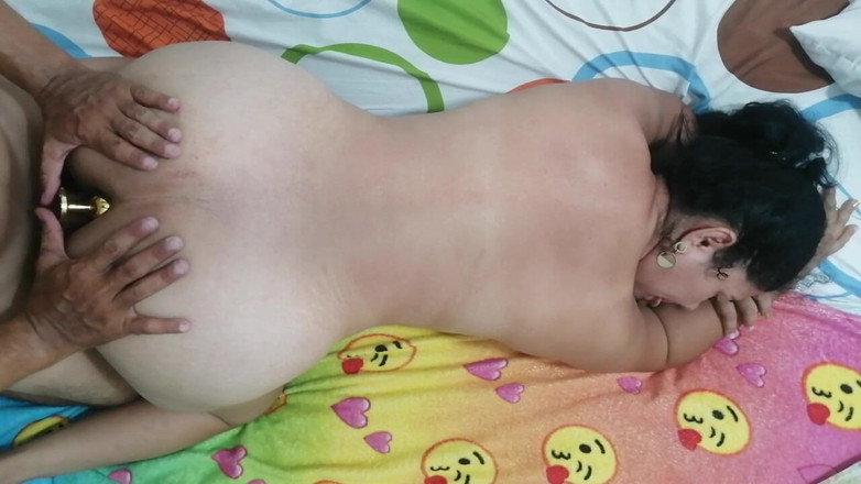 Valkyrie and Luigy Couple: Pantat bahenol pacarku dientot habis-habisan pakai butt plug