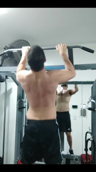 You Suck My Dick After Doing Pull-ups on the Rack?