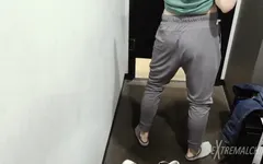 Fitting room twink fun