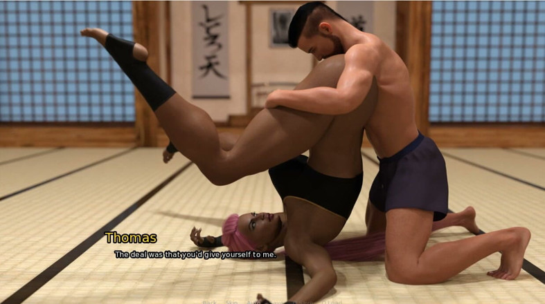 XXX Games Bunk: Grandma's House- Gameplay - Roleplay - Muscular Woman Dominated by a Man...