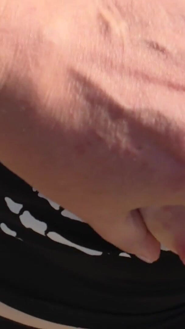 Outdoor Tits and Short Cock Sucking (Sexy kitty nat)