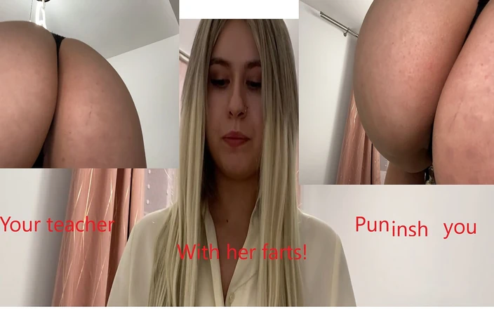 NipsAndStrips: Nipsandstrips lärare straffar stygg student med sina pruttar
