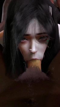 Ragazza di bellezza cosa a tre - animazione 3D hentai