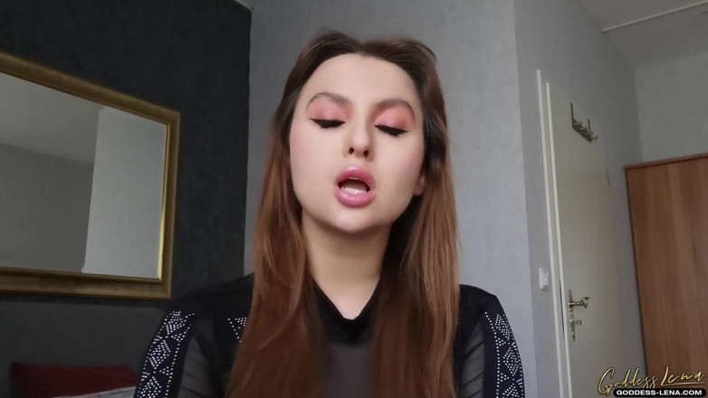Goddess Lena: Cuckold cum eater