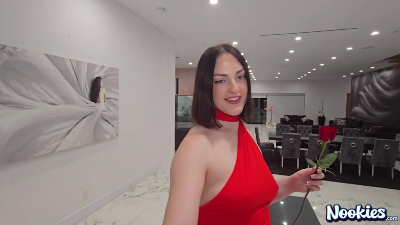 Nookies: Teen Creampie Surprise: Lucy Lotus' Wild First Date POV Fuck