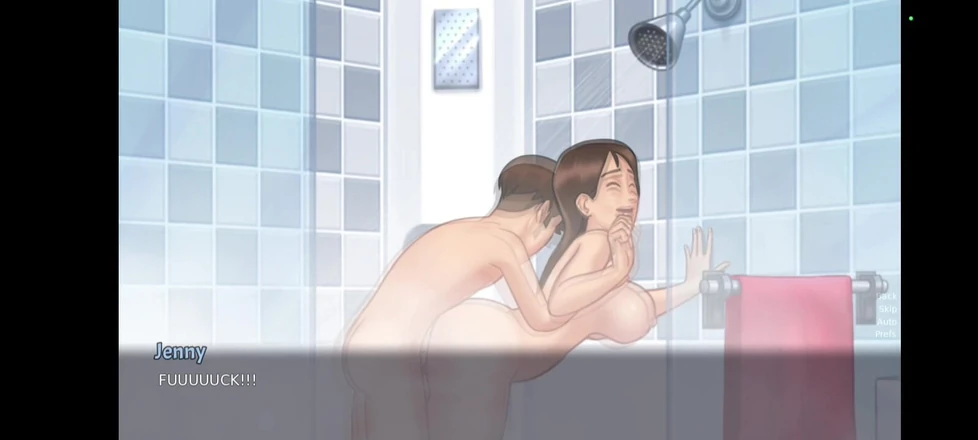The anime king: Jenny Shower Scene Step Sis Part 2 - Summertime Saga