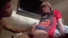 Icyhot707: Sucking My Friend in My Room