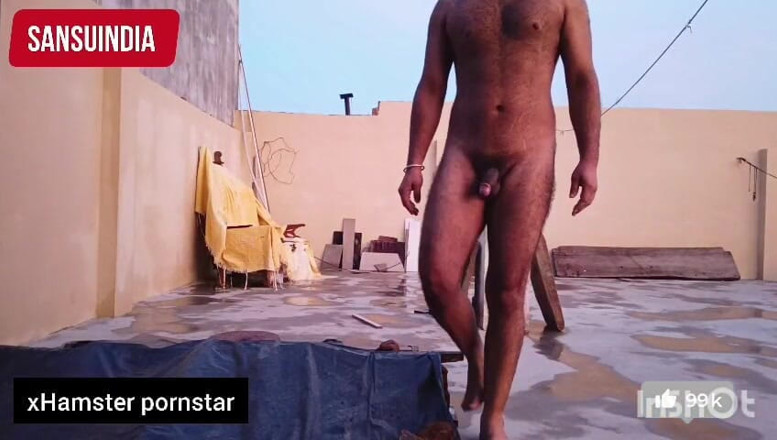 Sansuindia: Indiano 18+ ragazzo scopa nudo sulla strada
