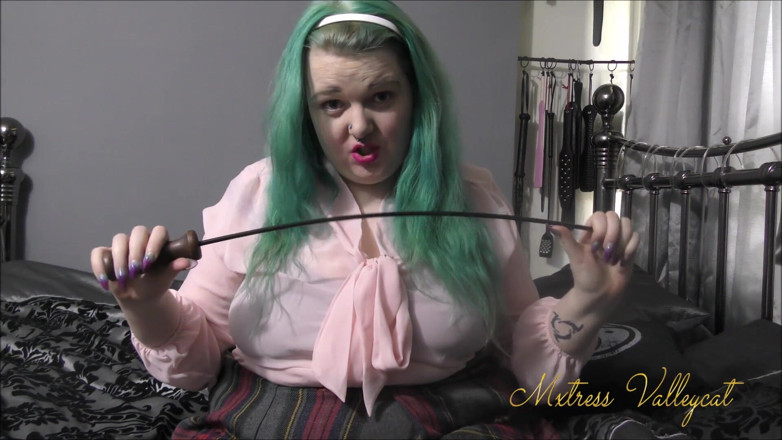 Mxtress Valleycat: Bratty bully beats you to do homework
