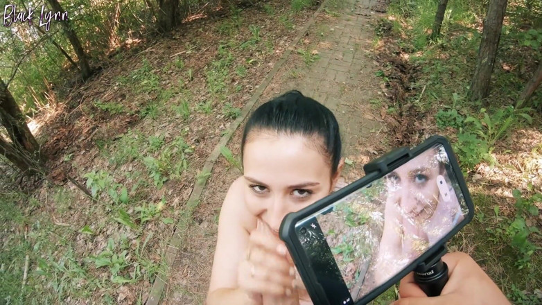 YSP Studio: Unexpected Blowjob the Middle of the Park - Surprise Cum in...