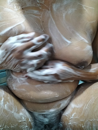 Thumbnail of Nepali Horny and Sexy Wife Masturbating at Bathroom While Bathing. Fully Naked and Hairy Pussy.