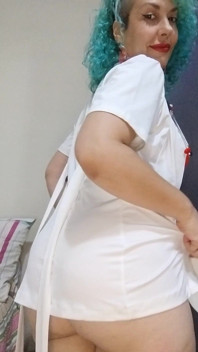 Need Some Care? the Nurse Will Take Great Care of You! Come with Me, Sweetheart!