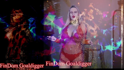 FinDom Goaldigger: Love addiction goon mixed with the Russian language