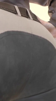 Riding Pants Ass Sniffing and Kissing, Beautiful Hands, JOI, POV