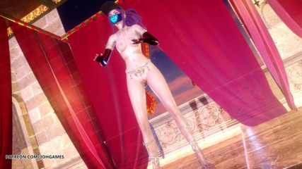 3D-Hentai Games: [MMD] Loona - PTT (color the town) Sexy naked dance Ahri Akali...