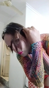 Sissy Whore Fishnet