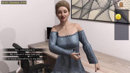 Dirty GamesXxX: Svádění v kanceláři: první den v práci ep 2