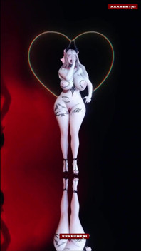 Bigboobs Neuronowa Bogini w formie Thicc - Hentai Animacja 3D