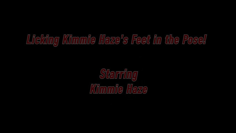Fucked Feet: Lízání krásných nohou Kimmy Haze