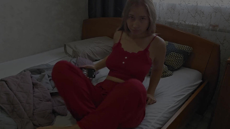 Stacy_via: Masturbation While Watching Hot Porn. Homemade Orgasm