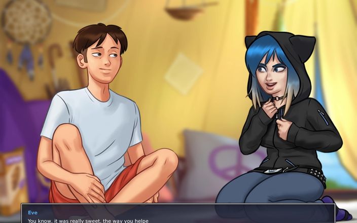 TheCummerBay: Vamos a jugar - saga de verano, masturbarse con Eve