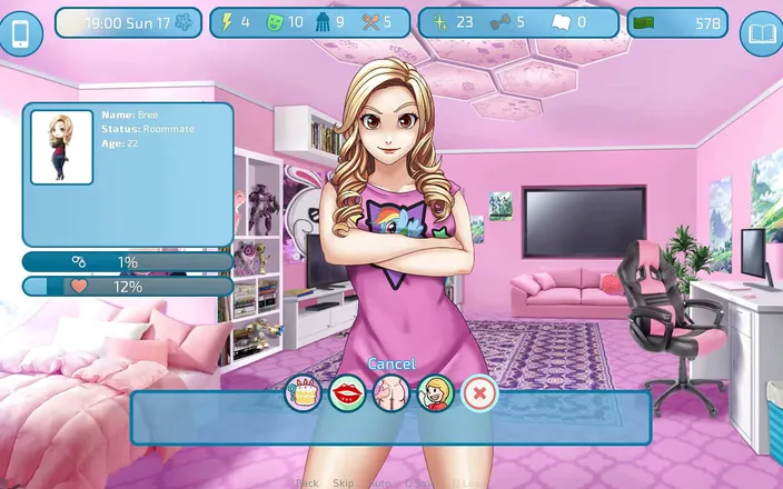 Dirty GamesXxX: Love &amp; sex second base: talking with the girls and buying...