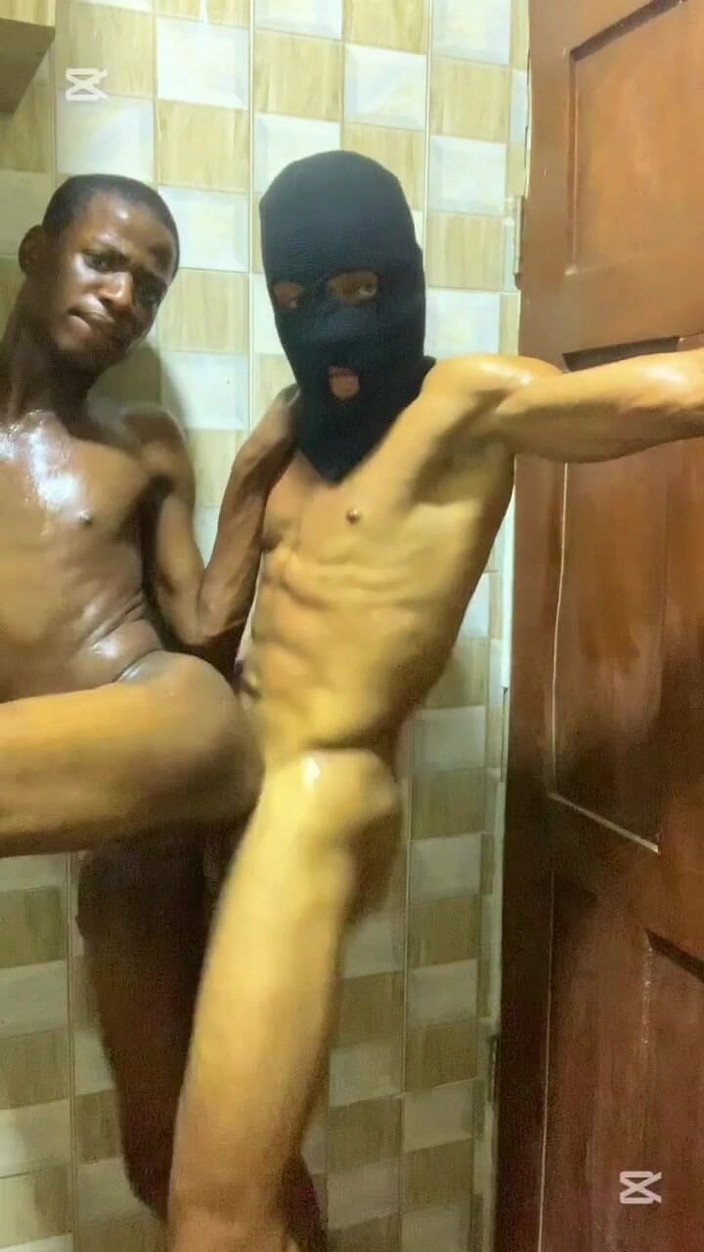 Big_brown: Kitchen Spicy Session with Straight Friend