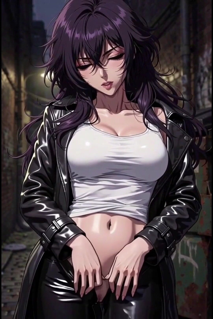 Wertstofsamler: Mysterious Anime Woman in Side Alley Seduces You
