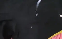 Insemination of Stepsis Panties and Nike Shorts After Her Workout