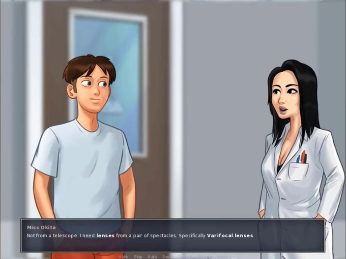 Cartoon Play: Summertime saga part 217 - selfie